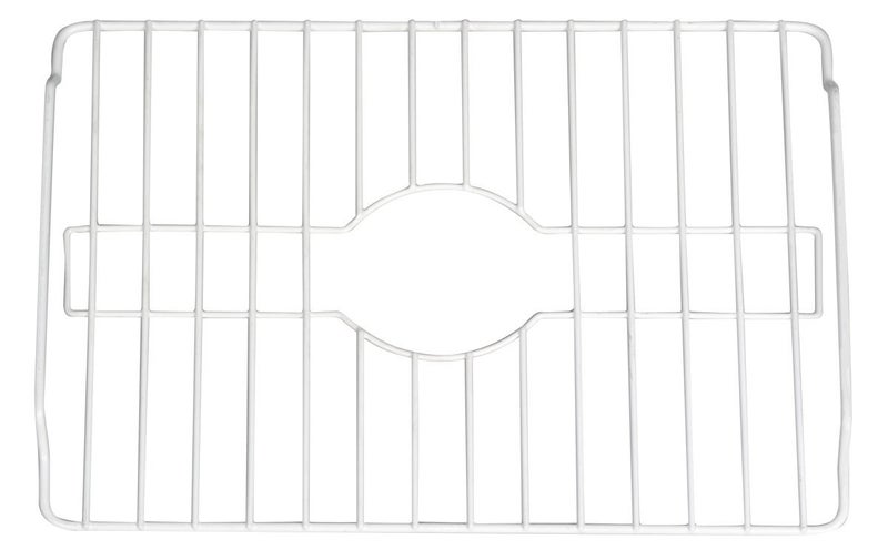 SOFINNI Sink Protectors for Kitchen Sink Bottom with White Coating Grate Insert Grid Sink Bowl Drying Rack Steel Small (10.5" x 12.5") - Image 3